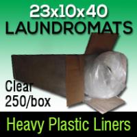 23x10x40 Clear Liner 250bx